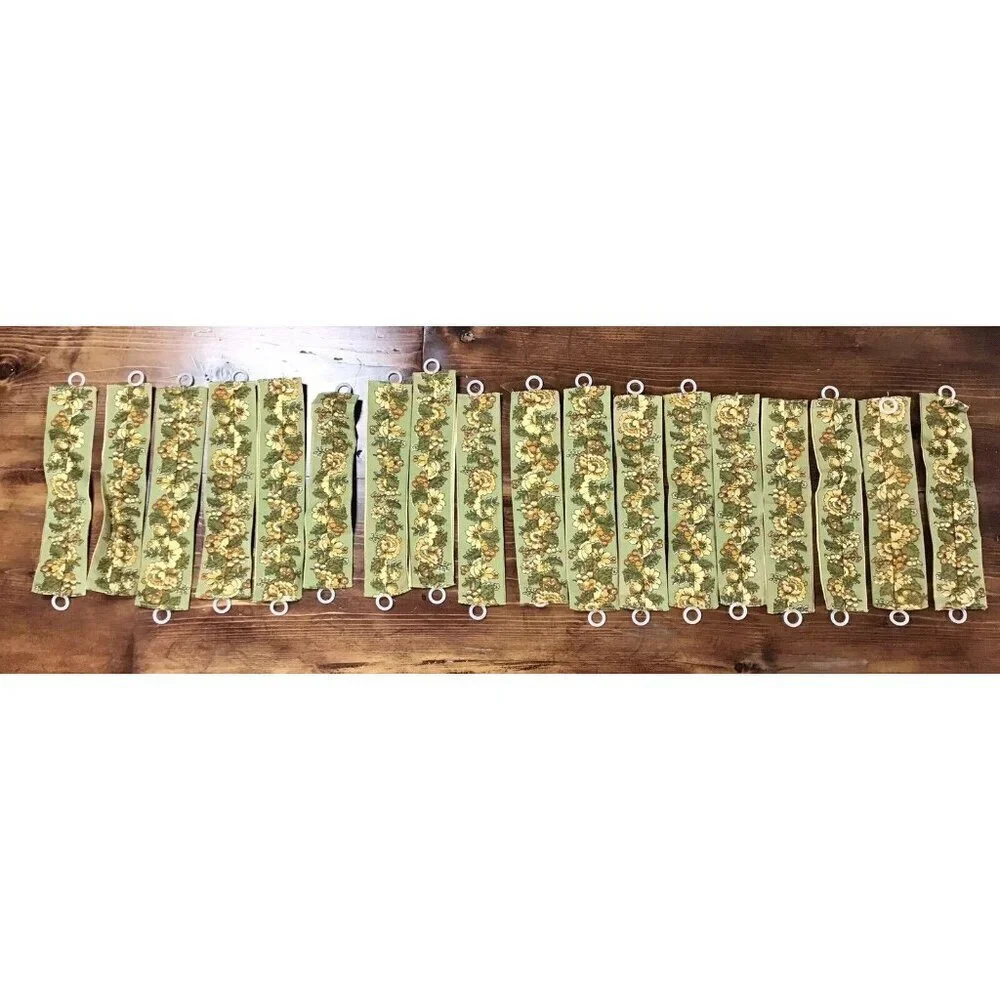 Vintage Mid Century Flower Material Lot
